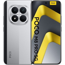Poco Smartfon POCO Smartfon POCO M8 Pro 5G - 12/512GB srebrny
