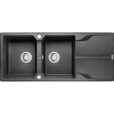 Deante Zlewozmywak Deante .ANDANTE GRAFIT MET.GRANIT 2K Z/O 1160x500x210,3,5''+SPACE SAVER