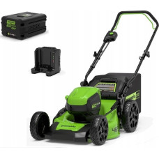 Greenworks Kosiarka akumulatorowa Greenworks 60V kosiarka 46 cm zestaw, ładowarka + akumulator 4Ah (GD60LM46HPK4)