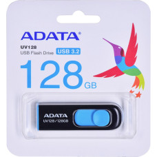 Adata DashDrive UV128 128GB USB flash drive USB Type-A 3.2 Gen 1 (3.1 Gen 1) Black, Blue