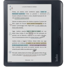 Kobo Czytnik Kobo Libra Colour czarny + Stylus 2 (N428-KU-BK-K-BU)