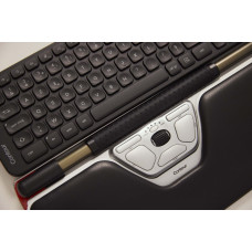Contour Design Contour RollerMouse Red Plus & Balance Mid-Size Keyboard Combo, Wireless, PN Layout, Wireless, RF Wireless + Bluetooth, Scissor key switch, QWERTY, Black, Mouse included