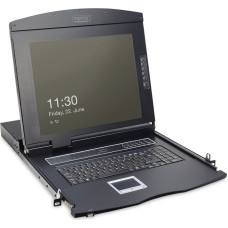 Digitus DIGITUS Modułowa konsola 17''TFT,1-Port KVM&Touchpad Francja
