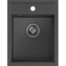 Quadron Virtuvinė plautuvė Quadron JOHNNY 90 HCQJ3950CZK, juoda