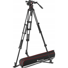 Manfrotto Statyw Manfrotto Zestaw Twin Alu z głowicą 612- dolna rozp