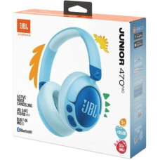 JBL JR470NC Bluetooth Wireless On-Ear Headphones for Kids Blue EU