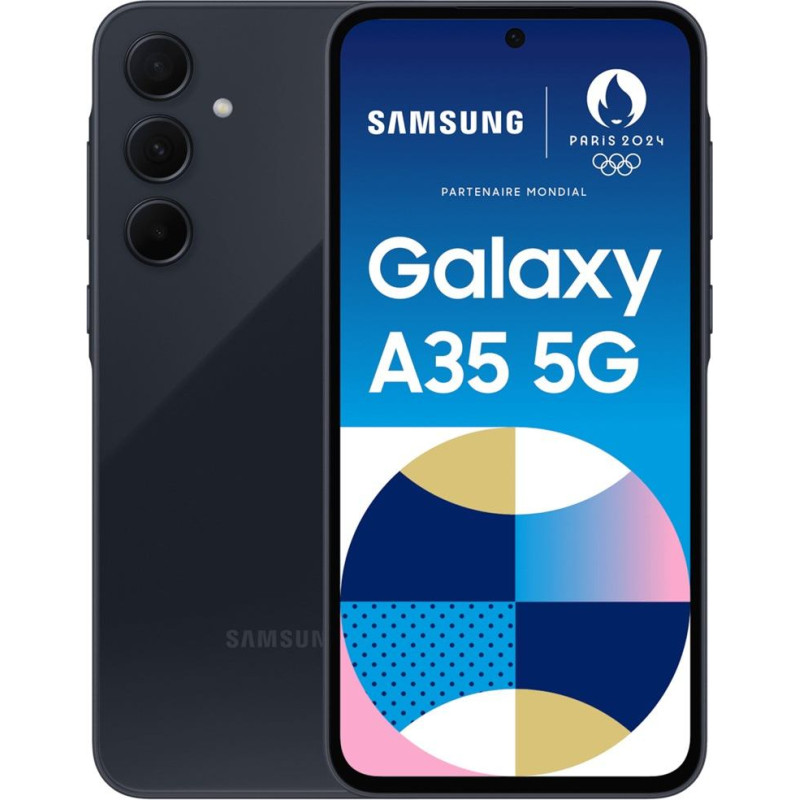 Samsung Galaxy A35 5G 16.8 cm (6.6") Hybrid Dual SIM Android 14 USB Type-C 6 GB 128 GB 5000 mAh Navy