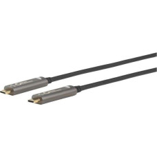 Microconnect Kabel USB MicroConnect USB-C - USB-C 10 m Czarny (MC-USB3.1CC10OP)