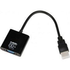 Ibox IAHV01 video cable adapter HDMI Type A (Standard) VGA (D-Sub) Black