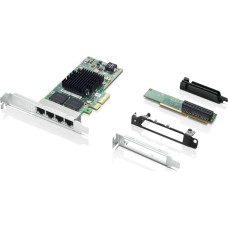 Lenovo Intel I350-T4-Ethernet Karta rozszerzeń 4 złącza