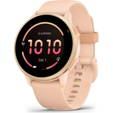 Garmin vívoactive 6 3.05 cm (1.2") AMOLED 42 mm Digital 390 x 390 pixels Touchscreen Pink Wi-Fi GPS (satellite)
