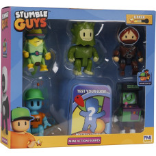 P.m.i. Kids World STUMBLE GUYS S2 MINI ACTION FIGURES - 6 PACK DELUXE BOX VER.A
