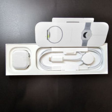 Apple [Outlet Grade C] Apple Watch Series 10 GPS 42mm Silver Alu Case, Denim Sport Band S/M EU MWWA3