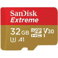 Sandisk Memory card SanDisk Extreme microSDHC 32GB 100/60 MB/s V30 A1 U3 4K (SDSQXAF-032G-GN6MA)