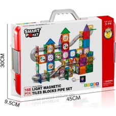 Askato Klocki magnetyczne 168 elementów