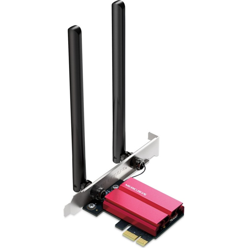 Mercusys AXE5400 Wi-Fi 6E Bluetooth 5.2 PCIe Adapter
