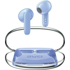 Awei Słuchawki bluetooth 5.3 t85 enc tws niebieskie