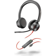 Poly Słuchawki blackwire 8225 stereo usb-c/a 8x223aa