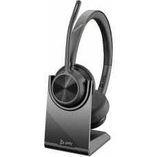 Poly Słuchawki voyager 4320 uc st usb-a bt700 usb-a z podstawką do ładowania 77y99aa