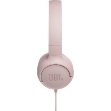 JBL Słuchawki jbl tune 500 (rożowe, nauszne, z wbudowanym mikrofonem)
