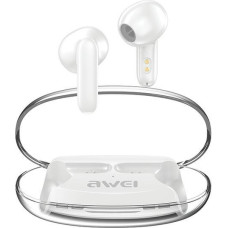 Awei Słuchawki bluetooth 5.3 t85 enc tws białe