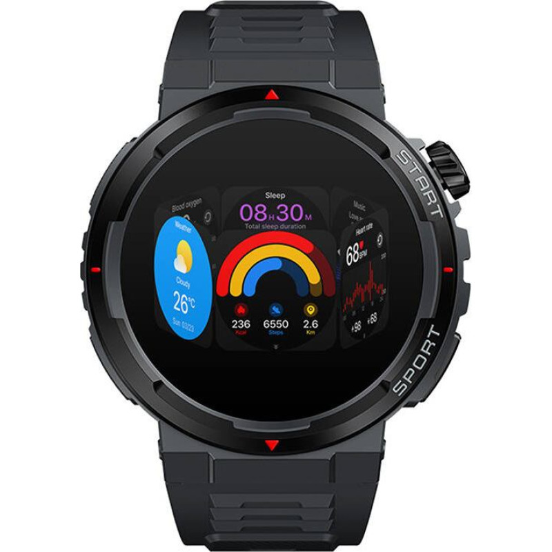Zeblaze Ares 3 Plus Smartwatch (Black)