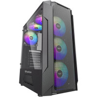 Darkflash LEO computer case (black)