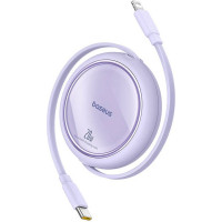 Baseus USB Cable Baseus Free2Pull USB-C to iP 20W 1m (purple)