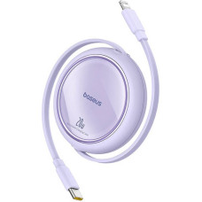 Baseus USB Cable Baseus Free2Pull USB-C to iP 20W 1m (purple)