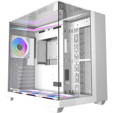 Darkflash TH285 computer case (white) + 4 fans