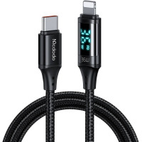 Mcdodo Cable Mcdodo CA-1030 USB-C to Lightning, 36W, 1.2m (black)