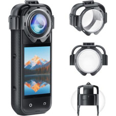 Puluz lens covers for Insta360 X5 camera (snap-on)