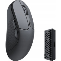 Keychron M3 RGB 4000Hz Wireless Gaming Mouse (Black) [M3-A4].