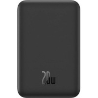 Baseus Magnetic Mini Powerbank Baseus 5000mAh, USB-C 20W (black)