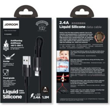 Joyroom Lightning - USB Cable 2.4A, 1.2m Black (S-1224N2)