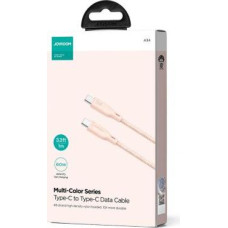 Joyroom USB - Lightning Cable Multi-Color Series A14, 480mb/s, 60W, 1m, Pink (SA34-CC3)