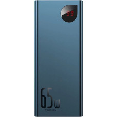 Baseus Powerbank Baseus Adaman Metal 20000mAh PD QC 3.0 65W 2xUSB + USB-C + micro USB (Blue)