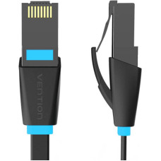 Vention Flat Network Cable UTP CAT6 Vention IBJBN RJ45 Ethernet 1000Mbps 15m Black