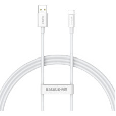 Baseus Superior Series Cable USB to USB-C, 65W, PD, 1m (white)