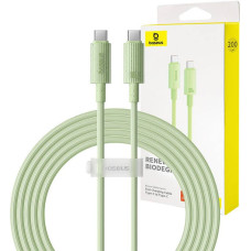 Baseus Fast Charging cable Baseus USB-C to USB-C Habitat Series 2m 100W (green)