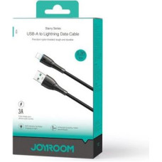 Joyroom USB - Lightning Cable Starry Series, 480mb/s, 3A, 1m, Black (SA32-AL3)