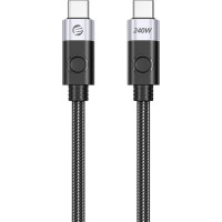 Orico 240W USB-C to USB-C charging cable, 1 m (black)