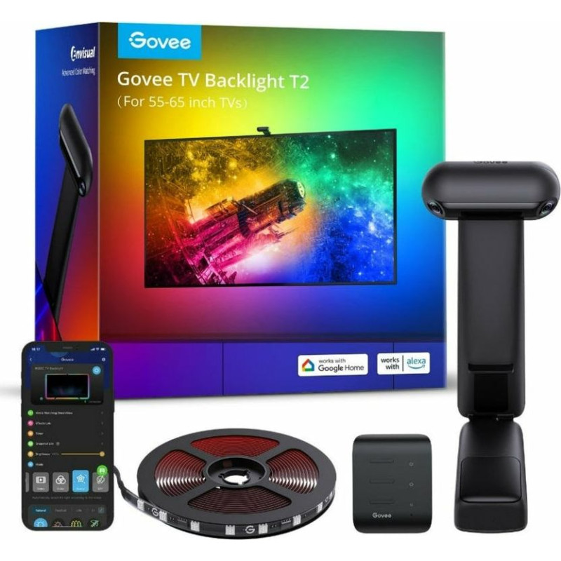Govee Envisual TV Backlight T2 Smart strip light Wi-Fi/Bluetooth
