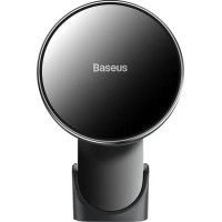 Baseus Big Energy car mount with wireless charger 15W for Iphone 12 / Iphone 13 (Black)