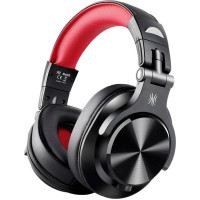 Oneodio A71 Wired Headphones (Black and Red)