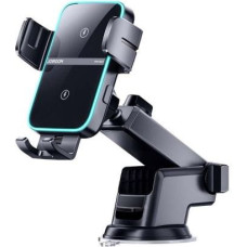 Joyroom Car Mount Wireless Charger (Dashboard Version) Dual-Coil, 4.5 - 6.8 inch, 15W, Black (JR-ZS246-DASH)