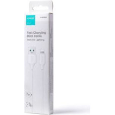 Joyroom USB - Lightning Data Cable, 2.4A, 480Mb/s, 1m, White (S-UL012A9)
