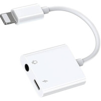 Joyroom Audio Adapter Lightning / 3.5 mm Joyroom S - Y105 (white)