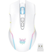 Onikuma CW905 White Wireless Gaming Mouse