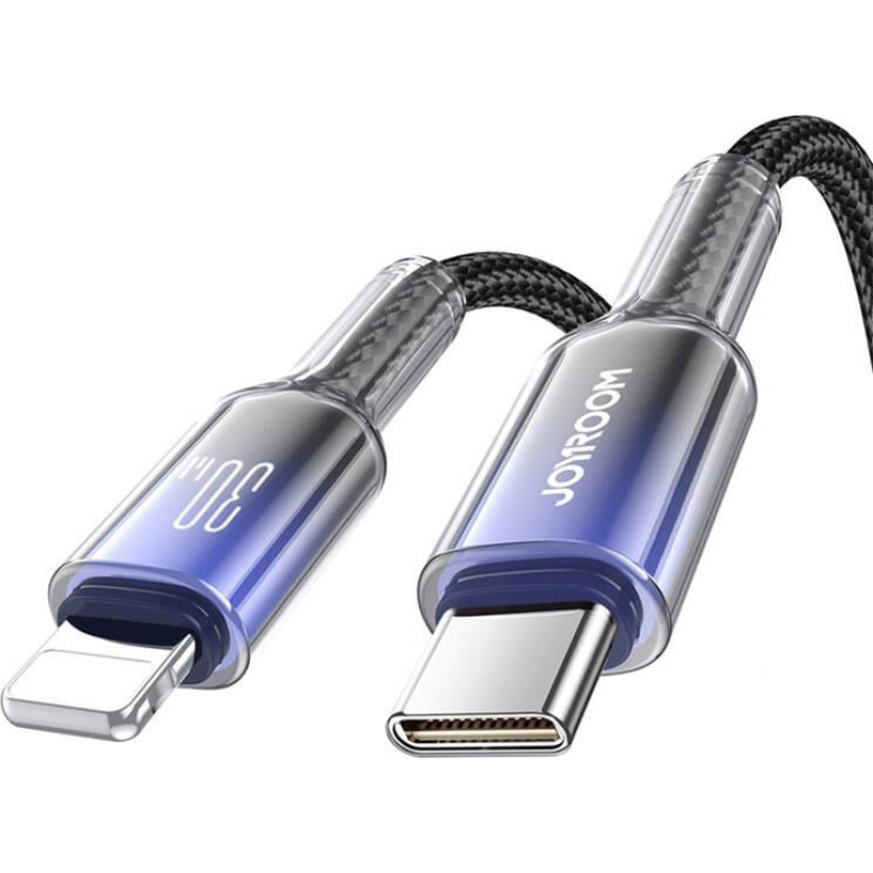 Joyroom Cable USB-C Lightning Joyroom S-A42 30W 1.2m czarny